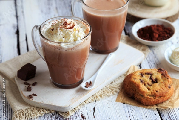 Obraz Homemade hot chocolate