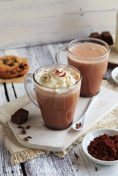 Obraz die perfekte Tasse heiße Schokolade