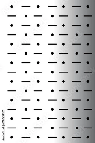 Fototapeta Dot and Line Minimal Pattern1.eps