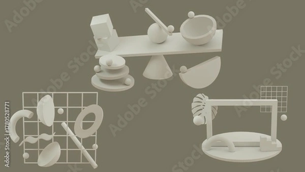 Obraz Hand in glove with a syringe beside a white porcelain coffee mug and saucer set on a kitchen table for breakfast beverage