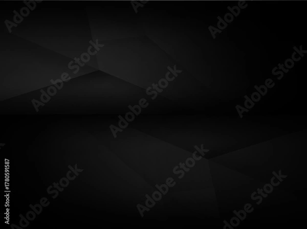 Fototapeta Dark Gray Geometric Background with Subtle Texture
