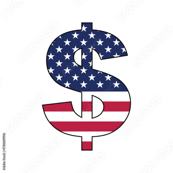 Fototapeta dollar sign, doller icon, doller icon vector