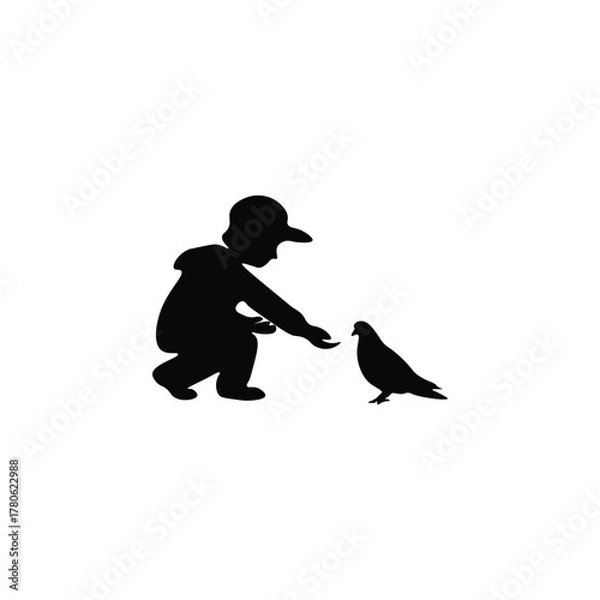 Obraz Silhouette black 