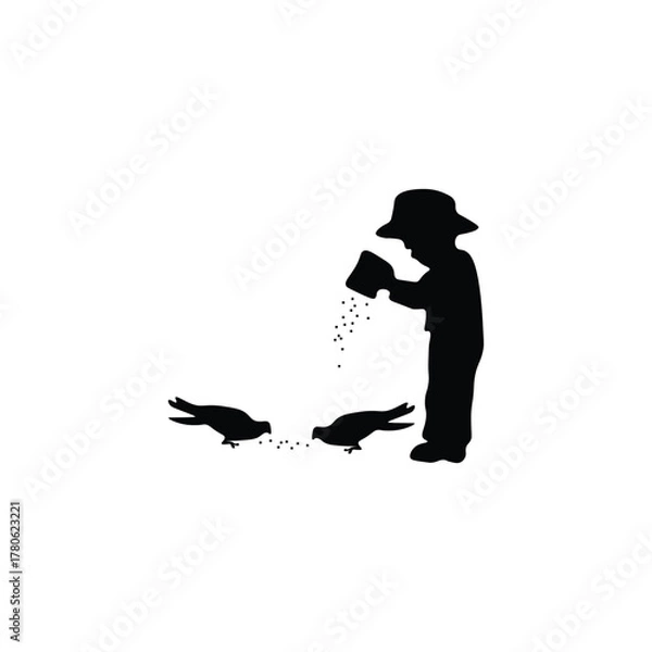 Obraz Silhouette black 