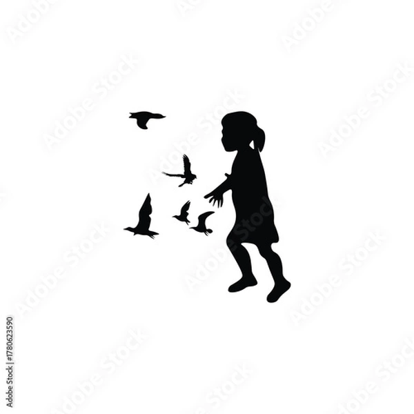 Obraz Silhouette black 