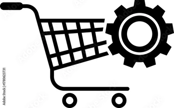 Fototapeta Procurement Management Icon