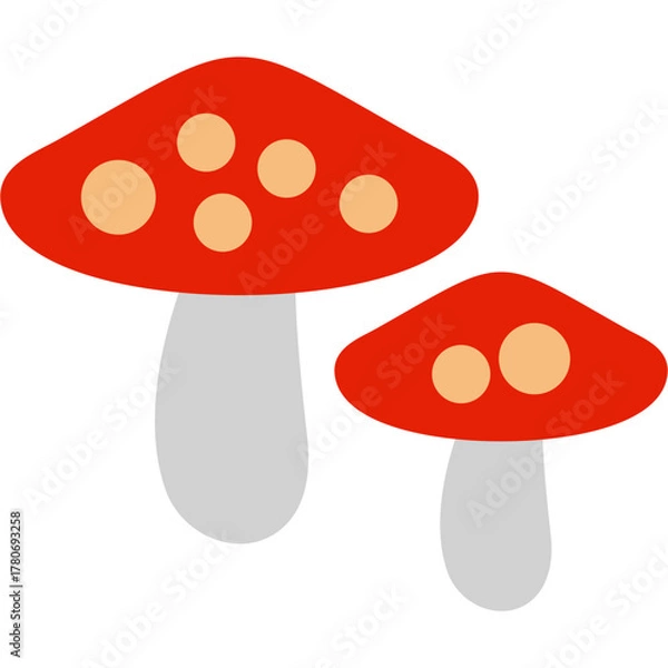 Fototapeta Mushroom Icon