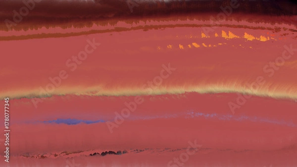 Fototapeta rammed earth, texture, background, abstract, wall, layer, strata, earthen, soil, natural, earth tone, eco friendly, sustainable, architecture, interior, design, pattern, surface, close up, full frame,