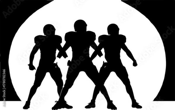 Fototapeta  American Football Team 