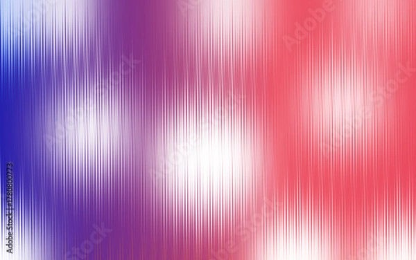 Obraz Vibrant red and blue abstract blurry background with vertical lines pattern design