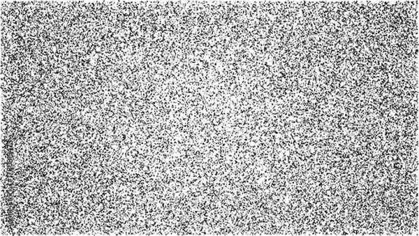 Obraz Abstract Black Splatter Grunge Vector Background with Irregular Marks and Distressed Texture