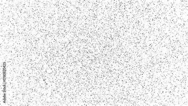 Obraz High-Contrast Vector Grunge Background with Irregular Black Marks and Abstract Distressed Texture