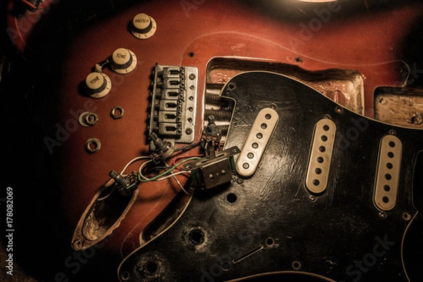 Obraz Naprawa gitar