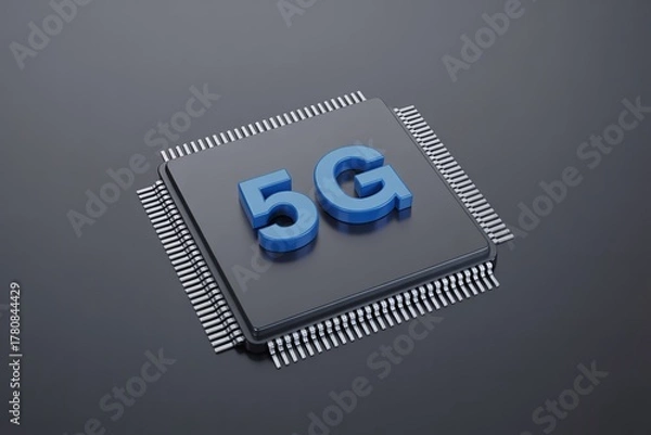 Fototapeta Understanding the technology behind the new generation of fast wireless networks