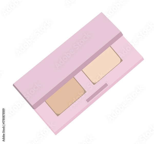 Obraz ファンデーション。ベクターイラスト