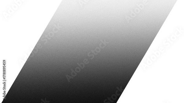 Fototapeta Black and white gray texture grainy effect with copy space png abstract background.Smooth transition. Soft light glow shimmer. Minimal luxury design. Noise grain blur texture