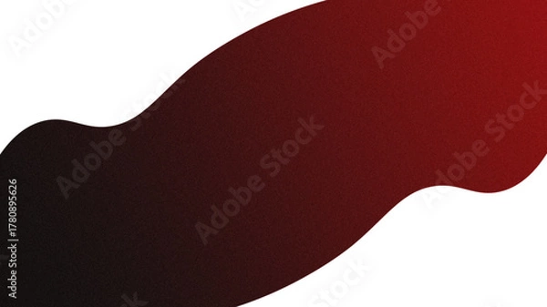 Fototapeta Black and dark red Noise grain blur texture png background with copy space. Smooth transition. Soft light glow shimmer. Minimal luxury design. Noise grain blur texture