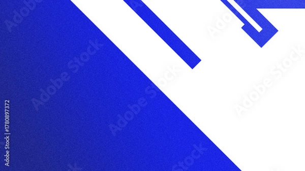 Fototapeta Blue grainy texture png gradient abstract background. Vibrant neon color blend with noise grain texture. Futuristic modern digital design. Smooth blurred ombre mesh pattern for projects 