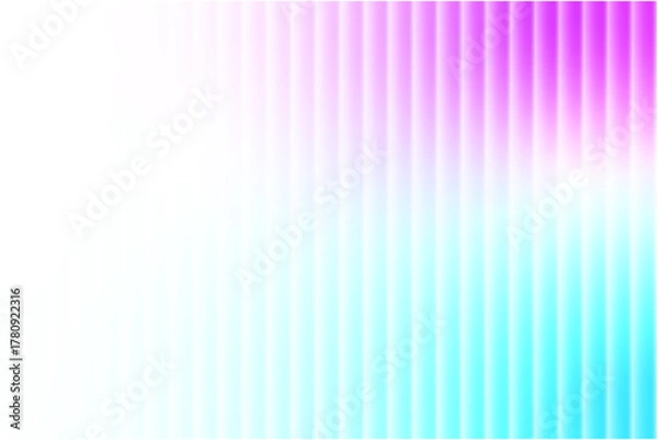 Fototapeta Modern Abstract Pastel Gradient Background with fractal glass effect	