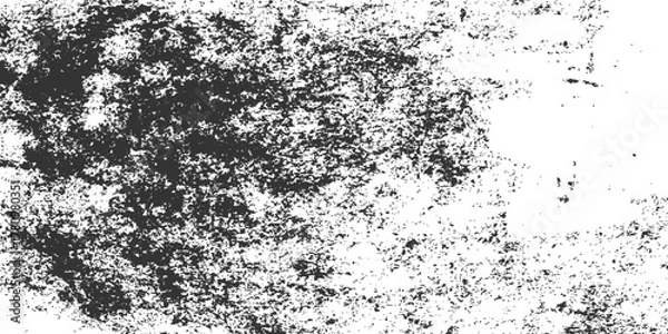 Obraz Abstract grey and black grunge wall texture background pattern, old dirty concrete surface design