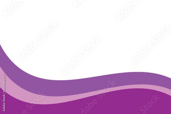 Fototapeta purple wave background