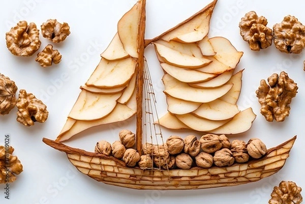Obraz christmas cookies on a wooden background