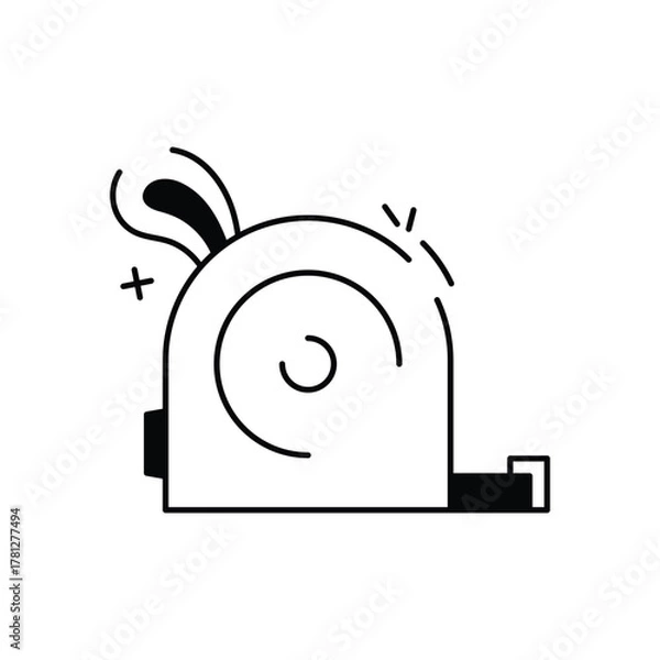 Obraz Measuring Tape vector icon