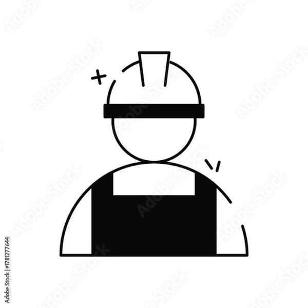 Obraz Mechanical Engineering vector icon