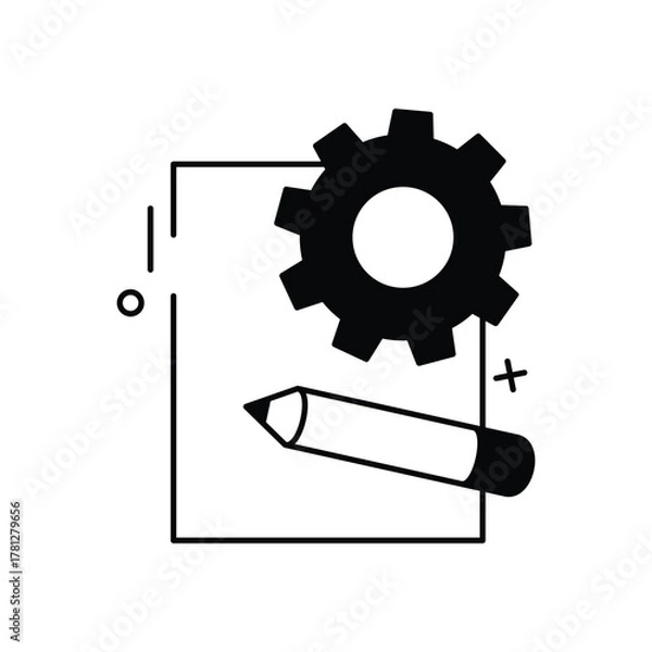 Obraz Prototyping vector icon