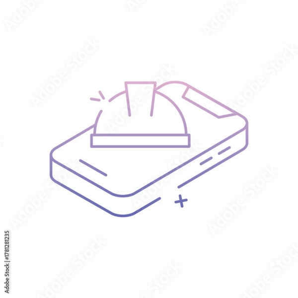 Obraz Engineering App vector icon