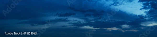 Fototapeta Panorama nocnego nieba