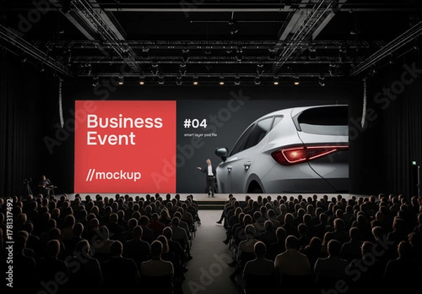 Fototapeta Event design mockup