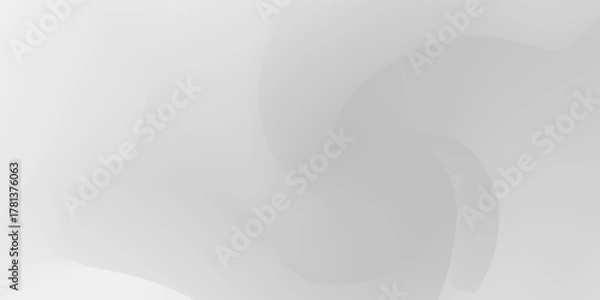 Fototapeta silver foil background with metal mirror texture. chrome gradient surface with light gloss simple abstract.