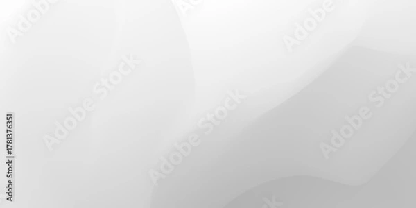 Fototapeta silver foil background with metal mirror texture. chrome gradient surface with light gloss simple abstract.