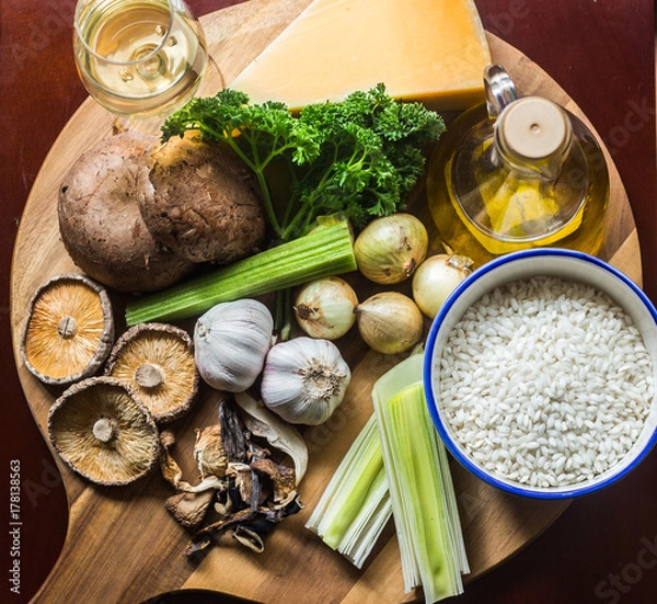 Obraz Mushrooms Risotto