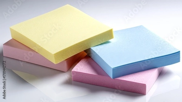 Obraz Colorful Foam Building Materials Displayed