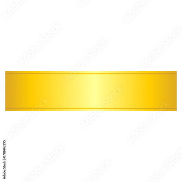 Fototapeta gold text box 