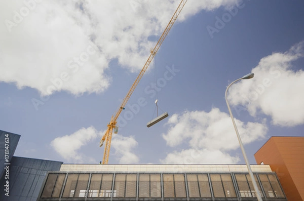 Fototapeta Szpital w budowie