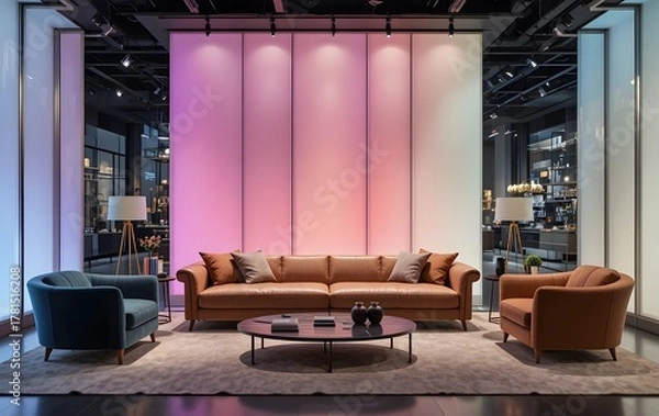 Obraz modern living room interior