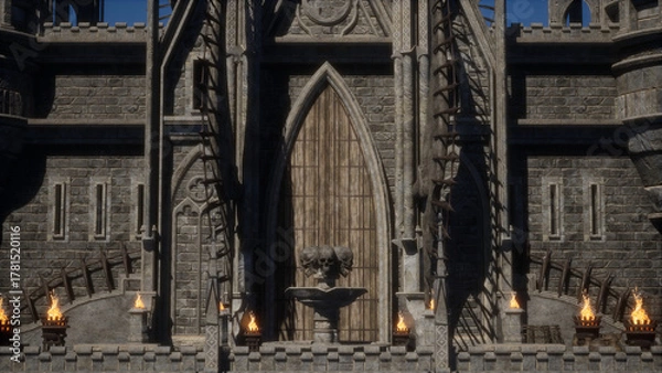 Obraz 三つの骸の門