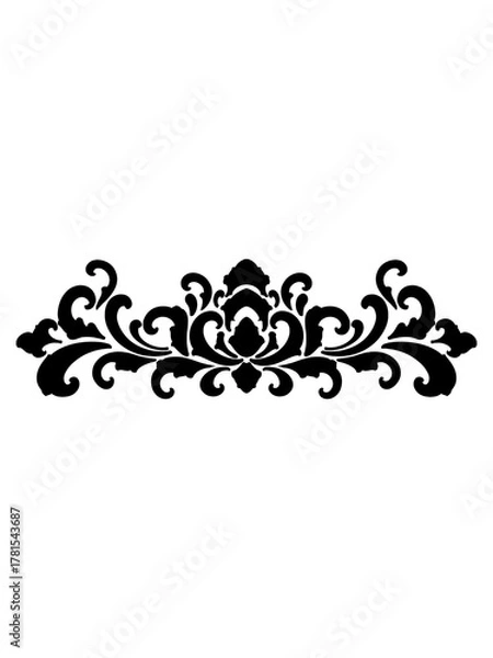 Fototapeta abstract floral frame