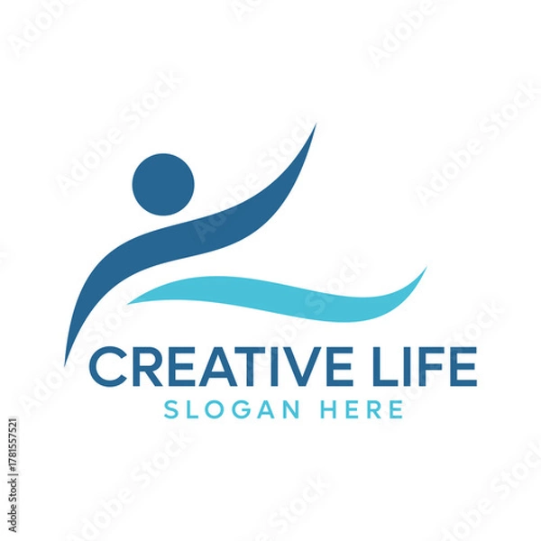 Fototapeta Abstract People Community Logo Collection Vector