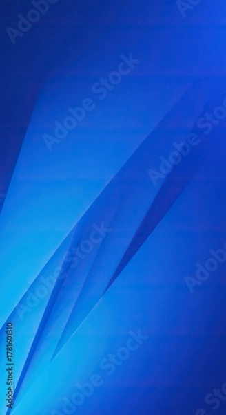 Fototapeta A vibrant, striking blue abstract background with dynamic, energetic color saturation. Perfect for modern design and visual projects ,inviting ,backdrop ,clean