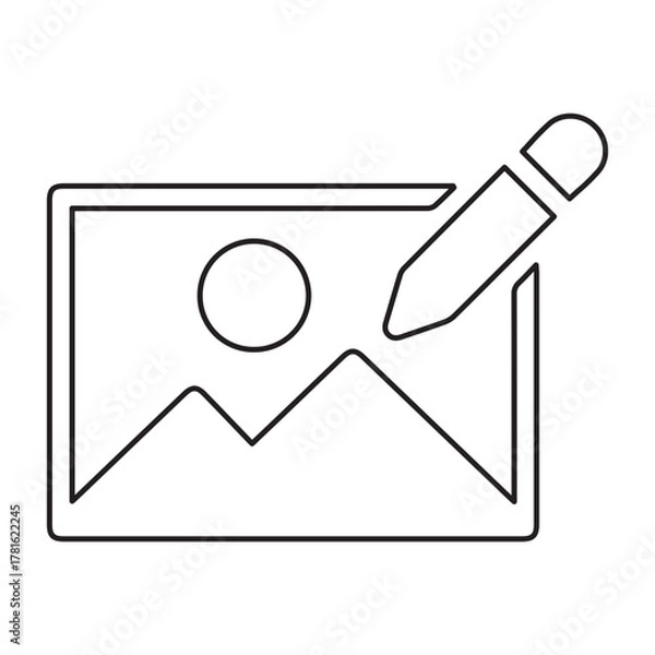 Obraz Image Editing Icon