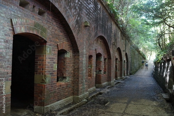Fototapeta 友ヶ島　無人島　和歌山　廃墟
