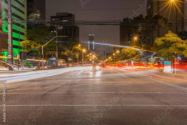 Obraz Noite em Curitiba