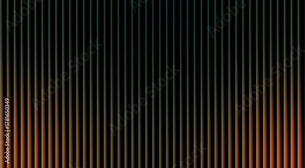 Obraz Abstract vertical lines with a dark gradient texture background.