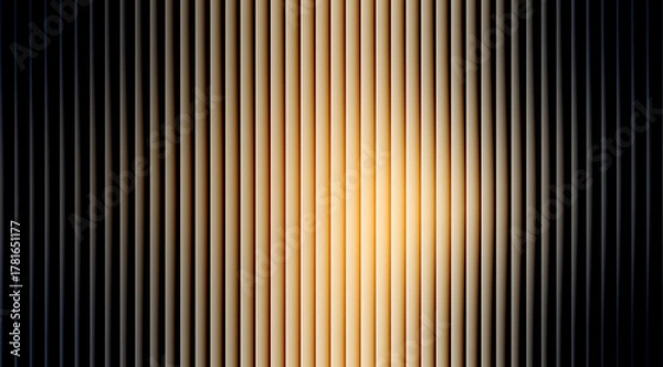 Obraz Abstract geometric pattern with vertical stripes and light glow