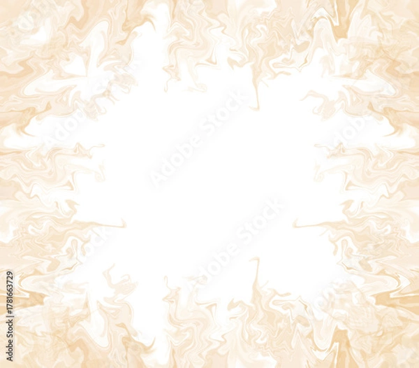 Obraz Orange Smoke Frame Border Effect