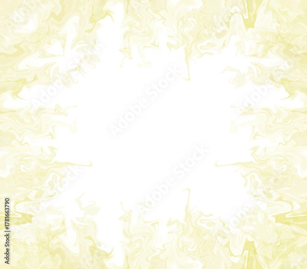 Obraz Yellow Smoke Frame Border Effect